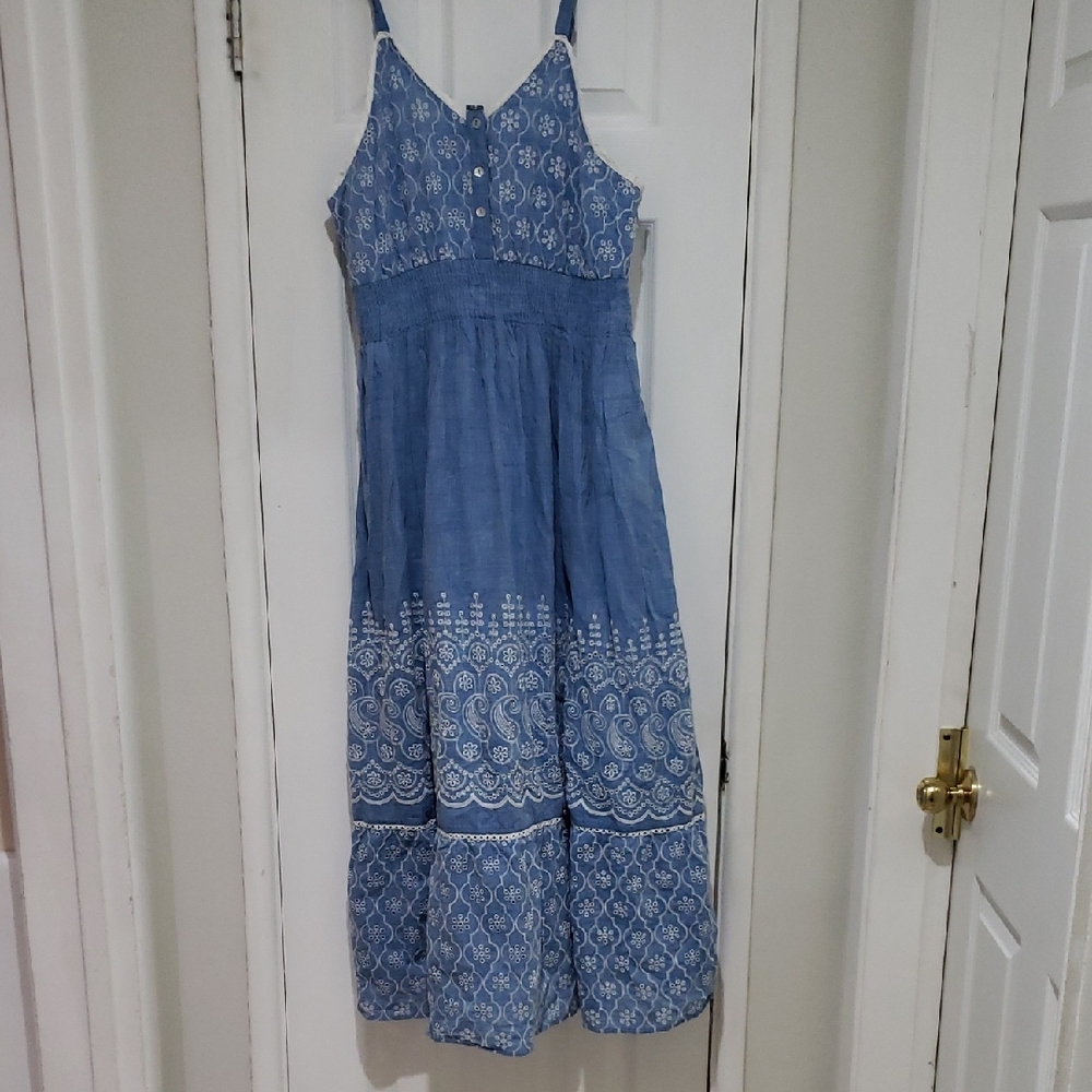 Blue Maxi Dress
